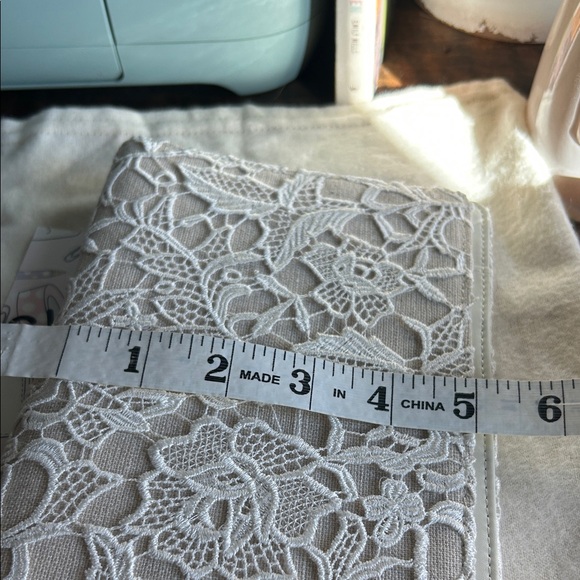 🤍Beautiful Planner Rose Lace book cover B6 Romantic shabby chic 🎀 notebook